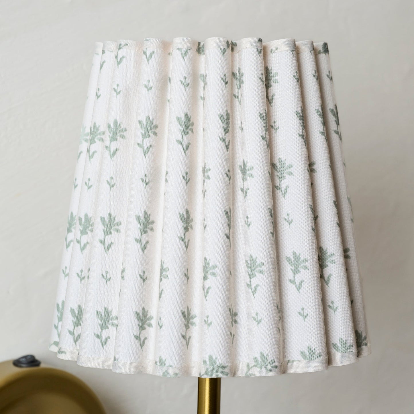 Hattie Block Print Plug-in Sconce
