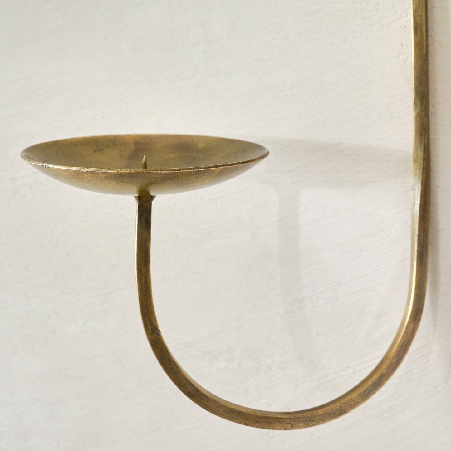 Daniel Antique Brass Candle Sconce